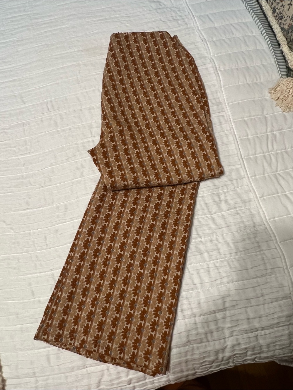 Piolagram Patterned Pants